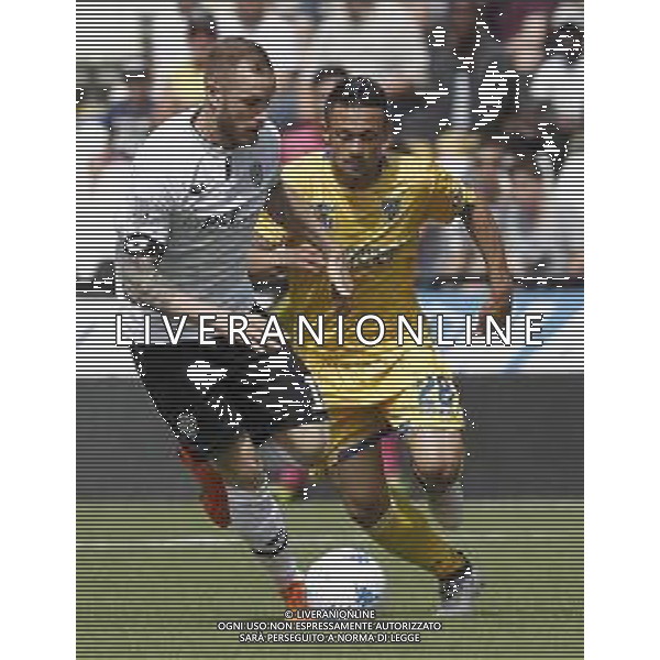 CESENA - FROSINONE serie B ConTe.it 26/05/2018 nella foto: Ciano Camillo FEDELE MATTEO ©Claudio Zamagni/Agenzia Aldo Liverani Ciano Camillo FEDELE MATTEO during Serie B conTe.it match between Cesena and Frosinone at Stadio Orogel Dino Manuzzi on April 26, 2018 in Cesena, Italy. photo credit by Claudio Zamagni/Aldo Liverani Photo Agency