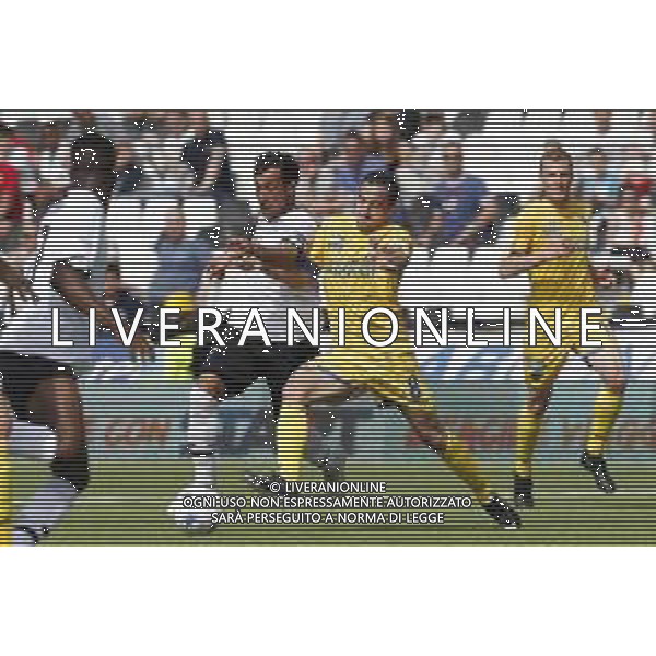 CESENA - FROSINONE serie B ConTe.it 26/05/2018 nella foto: LARIBI KARIM Maiello Raffaele ©Claudio Zamagni/Agenzia Aldo Liverani LARIBI KARIM Maiello Raffaele during Serie B conTe.it match between Cesena and Frosinone at Stadio Orogel Dino Manuzzi on April 26, 2018 in Cesena, Italy. photo credit by Claudio Zamagni/Aldo Liverani Photo Agency