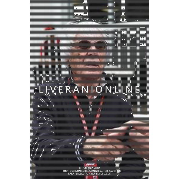 Bernie Ecclestone (GBR). 28.04.2018. Formula 1 World Championship, Rd 4, Azerbaijan Grand Prix, Baku Street Circuit, Azerbaijan, Qualifying Day. / AGENZIA ALDO LIVERANI SAS - ITALY ONLY EDITORIAL USE ONLY - F1 - Formula One World Championship - Azerbaijan Grand Prix - Prove Ufficiali Qualifiche Baku, Azerbaijan 28.04.2018