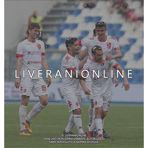 REGGIANA - PADOVA CAMPIONATO CALCIO LEGA PRO Serie C girone B 29 APRILE 2018 NELLA FOTO ESULTANZA DOPO IL GOL DI ROBERTO CANDIDO ©GS / AGENZIA ALDO LIVERANI SAS