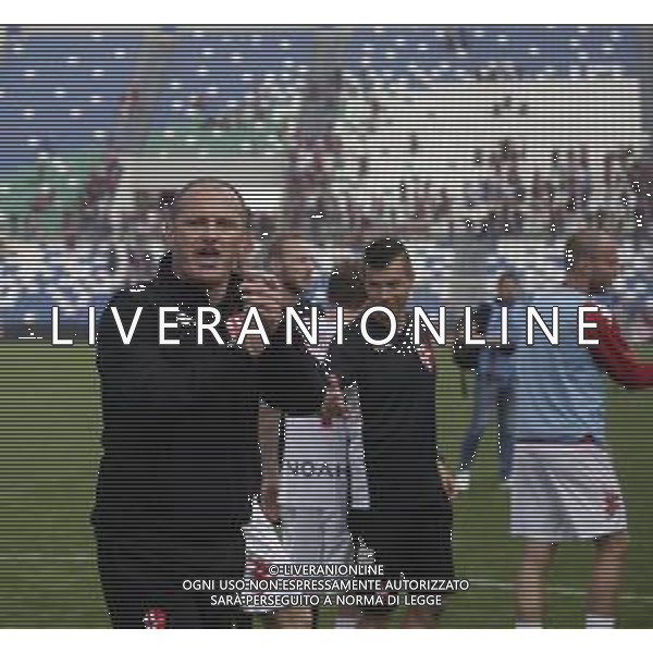 REGGIANA - PADOVA CAMPIONATO CALCIO LEGA PRO Serie C girone B 29 APRILE 2018 NELLA FOTO ESULTANZA DI PIERPAOLO BISOLI ©GS / AGENZIA ALDO LIVERANI SAS