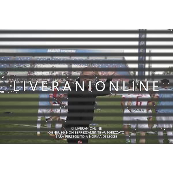 REGGIANA - PADOVA CAMPIONATO CALCIO LEGA PRO Serie C girone B 29 APRILE 2018 NELLA FOTO ESULTANZA DI PIERPAOLO BISOLI ©GS / AGENZIA ALDO LIVERANI SAS