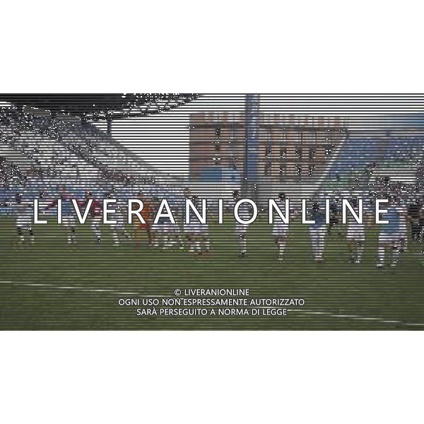 REGGIANA - PADOVA CAMPIONATO CALCIO LEGA PRO Serie C girone B 29 APRILE 2018 NELLA FOTO ESULTANZA DEI GIOCATORI DEL PADOVA A FINE GARA PER LA PROMOZIONE IN SERIE B ©GS / AGENZIA ALDO LIVERANI SAS
