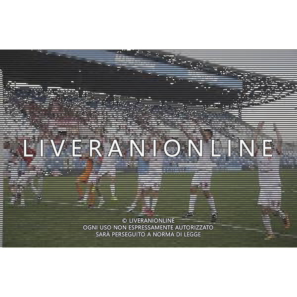 REGGIANA - PADOVA CAMPIONATO CALCIO LEGA PRO Serie C girone B 29 APRILE 2018 NELLA FOTO ESULTANZA DEI GIOCATORI DEL PADOVA A FINE GARA PER LA PROMOZIONE IN SERIE B ©GS / AGENZIA ALDO LIVERANI SAS