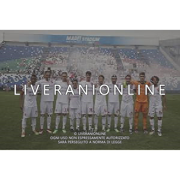 REGGIANA - PADOVA CAMPIONATO CALCIO LEGA PRO Serie C girone B 29 APRILE 2018 NELLA FOTO LA FORMAZIONE DEL PADOVA ©GS / AGENZIA ALDO LIVERANI SAS