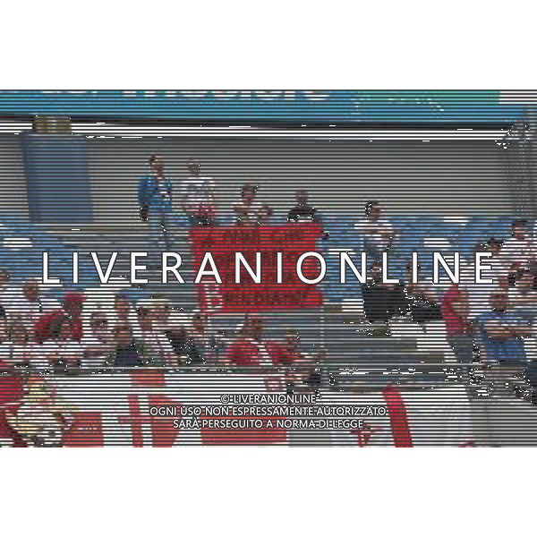 REGGIANA - PADOVA CAMPIONATO CALCIO LEGA PRO Serie C girone B 29 APRILE 2018 NELLA FOTO TIFOSI DEL PADOVA ATTENDONO LA FINE DELLA GARA PER FESTEGGIARE LA PROMOZIONE IN SERIE B ©GS / AGENZIA ALDO LIVERANI SAS
