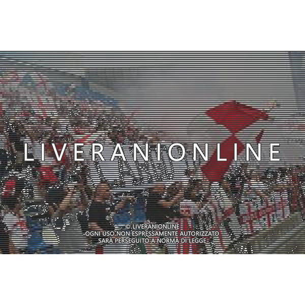 REGGIANA - PADOVA CAMPIONATO CALCIO LEGA PRO Serie C girone B 29 APRILE 2018 NELLA FOTO TIFOSI DEL PADOVA ATTENDONO LA FINE DELLA GARA PER FESTEGGIARE LA PROMOZIONE IN SERIE B ©GS / AGENZIA ALDO LIVERANI SAS