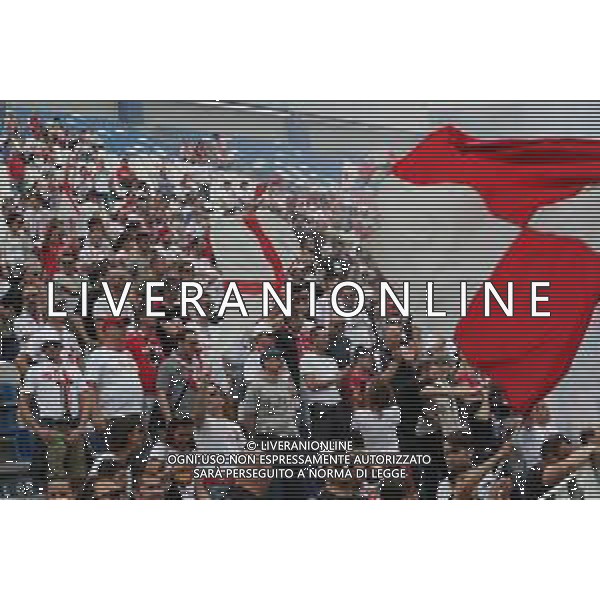 REGGIANA - PADOVA CAMPIONATO CALCIO LEGA PRO Serie C girone B 29 APRILE 2018 NELLA FOTO TIFOSI DEL PADOVA ATTENDONO LA FINE DELLA GARA PER FESTEGGIARE LA PROMOZIONE IN SERIE B ©GS / AGENZIA ALDO LIVERANI SAS