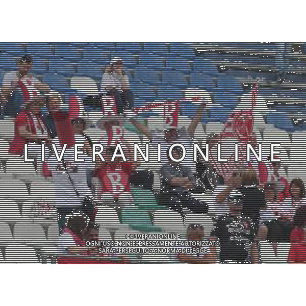 REGGIANA - PADOVA CAMPIONATO CALCIO LEGA PRO Serie C girone B 29 APRILE 2018 NELLA FOTO TIFOSI DEL PADOVA ATTENDONO LA FINE DELLA GARA PER FESTEGGIARE LA PROMOZIONE IN SERIE B ©GS / AGENZIA ALDO LIVERANI SAS