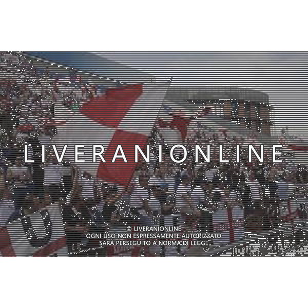 REGGIANA - PADOVA CAMPIONATO CALCIO LEGA PRO Serie C girone B 29 APRILE 2018 NELLA FOTO TIFOSI DEL PADOVA ATTENDONO LA FINE DELLA GARA PER FESTEGGIARE LA PROMOZIONE IN SERIE B ©GS / AGENZIA ALDO LIVERANI SAS