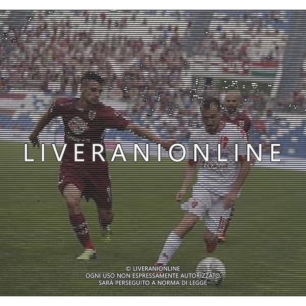 REGGIANA - PADOVA CAMPIONATO CALCIO LEGA PRO Serie C girone B 29 APRILE 2018 NELLA FOTO LUCA VIGNALI E ROBERTO CANDIDO ©GS / AGENZIA ALDO LIVERANI SAS