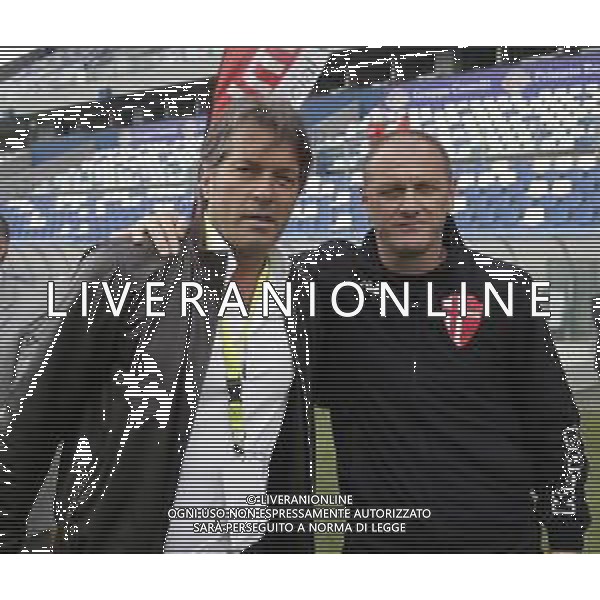 REGGIANA - PADOVA CAMPIONATO CALCIO LEGA PRO Serie C girone B 29 APRILE 2018 NELLA FOTO PIERPAOLO BISOLI E GIORGIO ZAMUNER ©GS / AGENZIA ALDO LIVERANI SAS