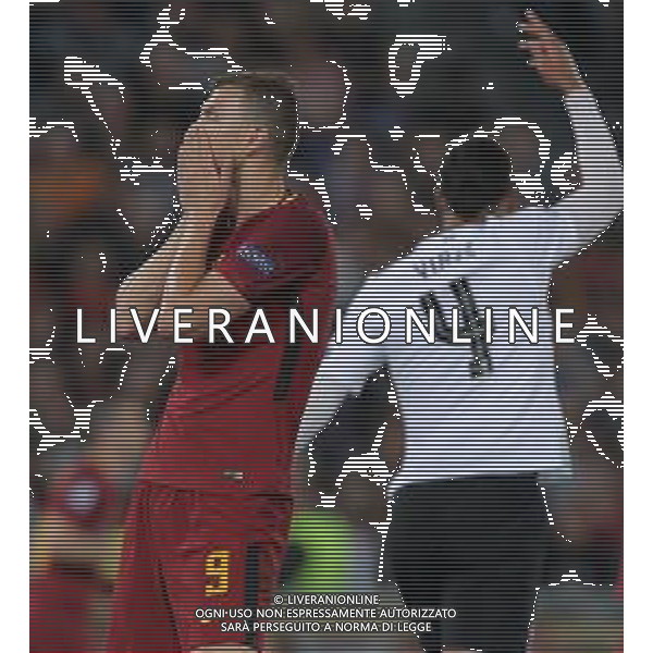 UEFA Champions League 2017/2018 Semifinale Ritorno Roma - 02.05.2018 Roma-Liverpool Nella Foto:dzeko /Ph.Vitez-Ag. Aldo Liverani