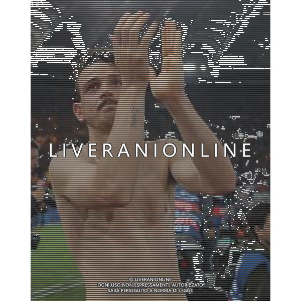 UEFA Champions League 2017/2018 Semifinale Ritorno Roma - 02.05.2018 Roma-Liverpool Nella Foto:delusione florenzi /Ph.Vitez-Ag. Aldo Liverani