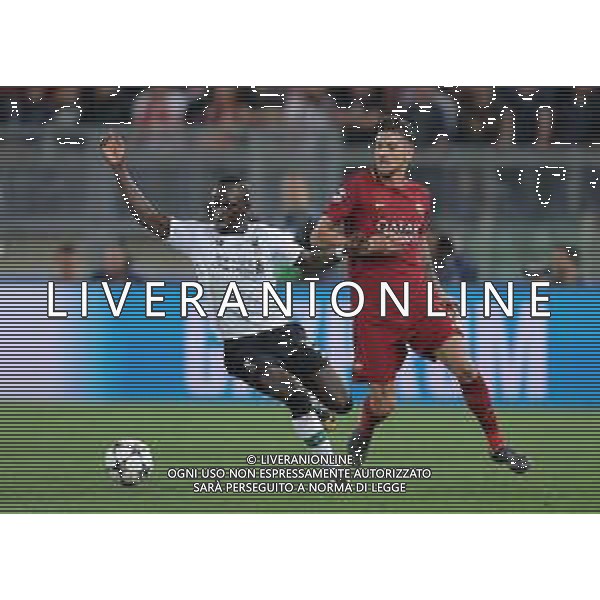 UEFA Champions League 2017/2018 Semifinale Ritorno Roma - 02.05.2018 Roma-Liverpool Nella Foto:Mane’ Sadio - Pellegrini Lorenzo /Ph.Vitez-Ag. Aldo Liverani