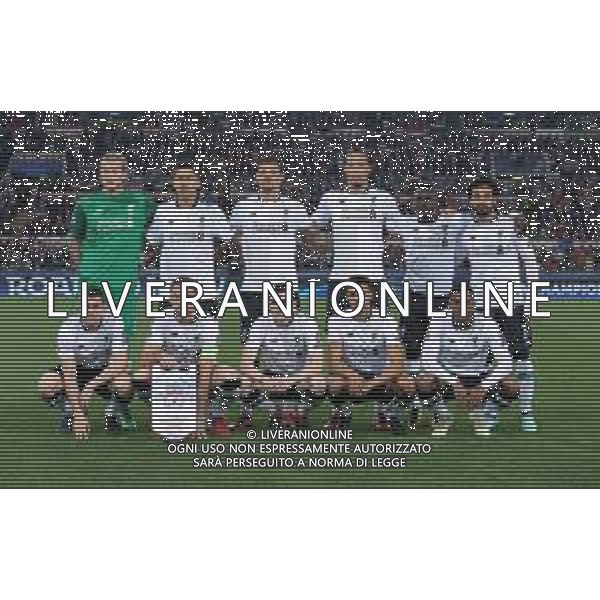 UEFA Champions League 2017/2018 Semifinale Ritorno Roma - 02.05.2018 Roma-Liverpool Nella Foto:Liverpool Squadra Formazione Karius,Van Dijk,Wijnaldum,Lovren,Milner,Firmino,Salah,Henderson,Mane’,Robertson,Alexander-Arnold /Ph.Vitez-Ag. Aldo Liverani