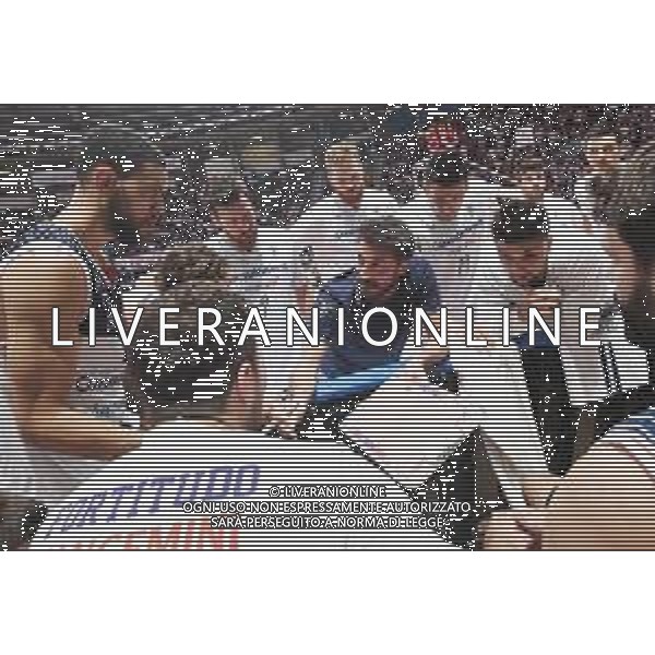 Fortitudo BOLOGNA - Moncada AGRIGENTO, Basket playoff Serie A2 gara 1 - 30 aprile 2018 nella foto Gianmarco POZZECCO ©OPTIMAFOTO/AGENZIA ALDO LIVERANI SAS