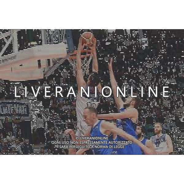 Fortitudo BOLOGNA - Moncada AGRIGENTO, Basket playoff Serie A2 gara 1 - 30 aprile 2018 nella foto ALESSANDRO AMICI A CANESTRO ©OPTIMAFOTO/AGENZIA ALDO LIVERANI SAS