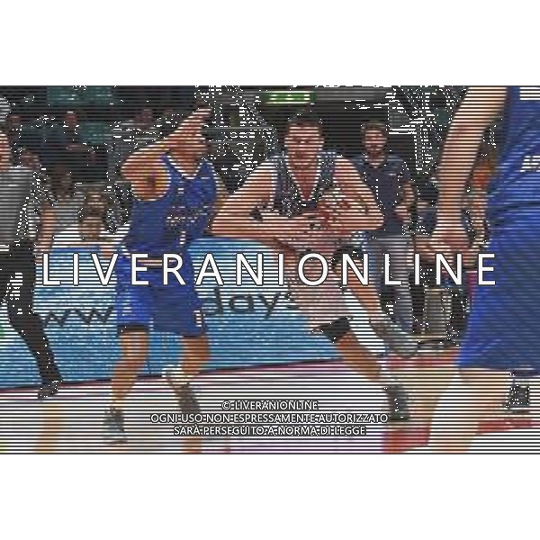 Fortitudo BOLOGNA - Moncada AGRIGENTO, Basket playoff Serie A2 gara 1 - 30 aprile 2018 nella foto Alessandro Amici e Pendarvis Williams ©OPTIMAFOTO/AGENZIA ALDO LIVERANI SAS