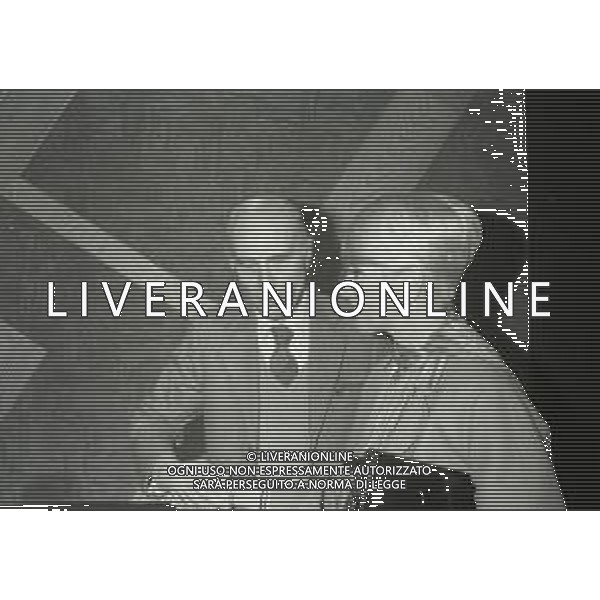 1979 MILANO TELEMONTECARLO OSPITE SILVA KOSCINA CON INDRO MONTANELLI E MARCO PANNELLA NELLA FOTO INDRO MONTANELLI CON SYLVA KOSCINA AG ALDO LIVERANI SAS