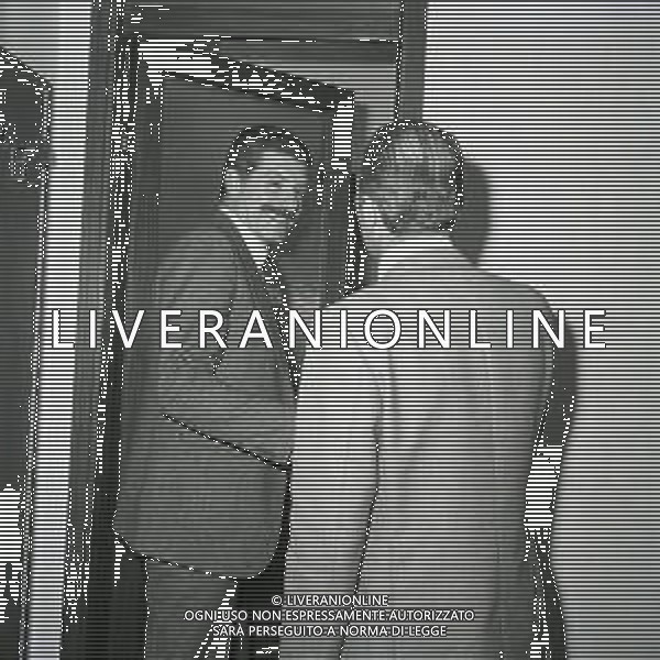 RETROSPETTIVA GIUSEPPE FARINA 1973 NELLA FOTO GIUSEPPE FARINA PRESIDENTE VICENZA CALCIO AG ALDO LIVERANI SAS