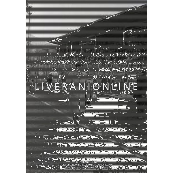 RETROSPETTIVA TARCISIO BURGNICH ALLENATORE E CALCIATORE NELLA FOTO TARCISIO BURGNICH ALLENATORE COMO 1983 AG ALDO LIVERANI SAS