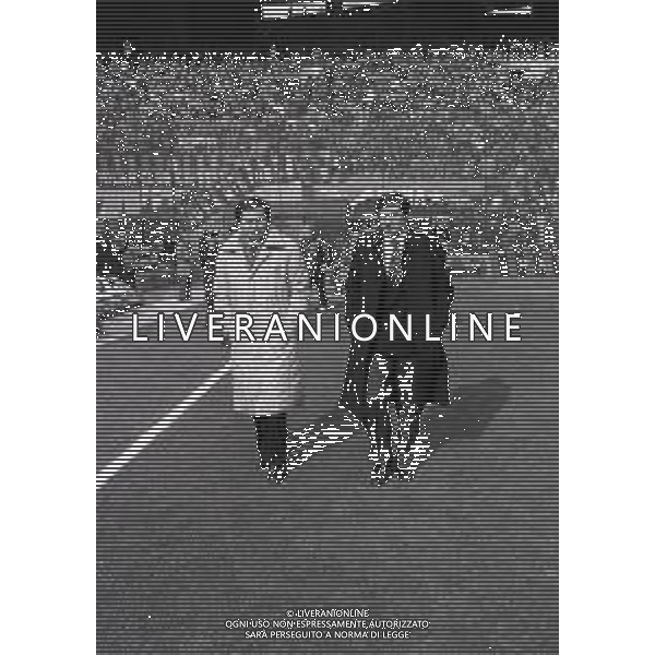 RETROSPETTIVA TARCISIO BURGNICH ALLENATORE E CALCIATORE NELLA FOTO TARCISIO BURGNICH ALLAENATORE BOLOGNA 1981-1982 AG ALDO LIVERANI SAS