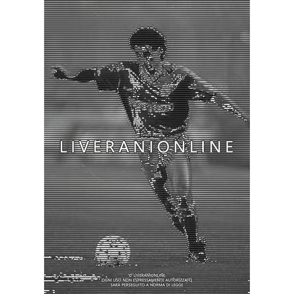 18-10-1989 MILANO CHAMPIONS LEAGUE MILAN REAL MADRID 2-0 NELLA FOTO HUGO SANCHEZ AG ALDO LIVERANI SAS
