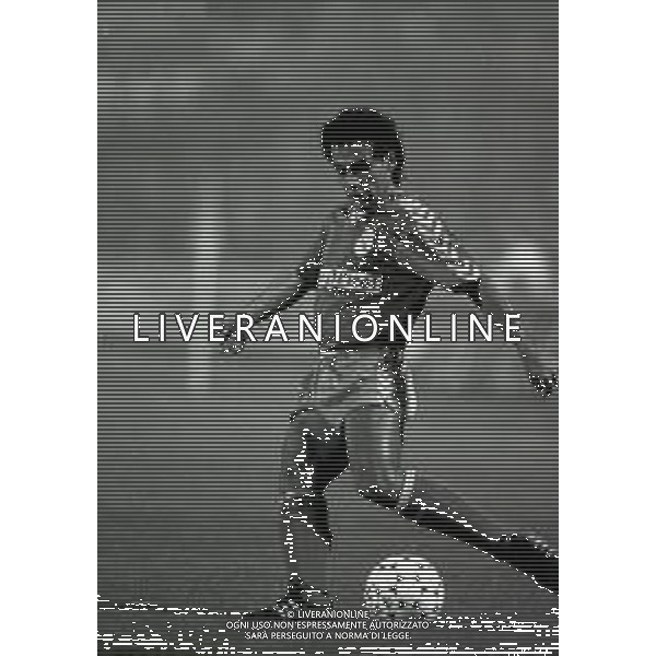 18-10-1989 MILANO CHAMPIONS LEAGUE MILAN REAL MADRID 2-0 NELLA FOTO HUGO SANCHEZ AG ALDO LIVERANI SAS