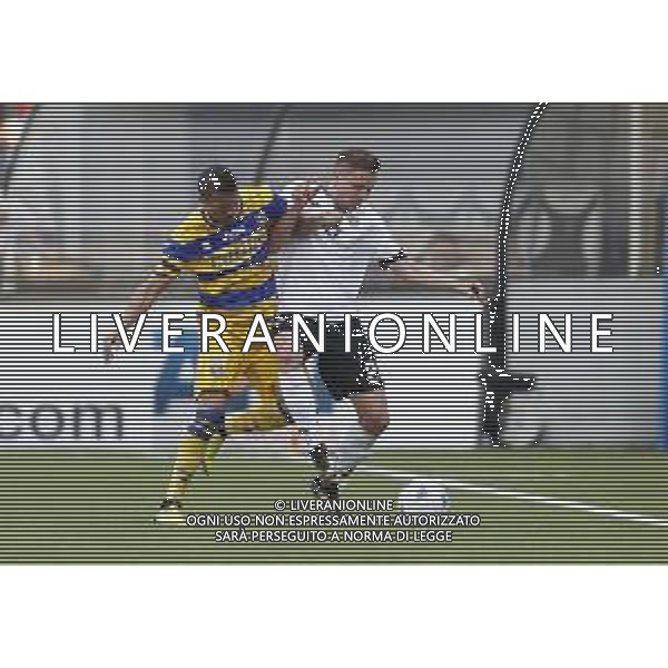 CESENA - PARMA serie B ConTe.it 06/05/2018 nella foto: Barilla Antonino KUPISZ TOMASZ ©Claudio Zamagni/Agenzia Aldo Liverani Barilla Antonino KUPISZ TOMASZ during Serie B conTe.it match between Cesena and Parma at Stadio Orogel Dino Manuzzi on May 06, 2018 in Cesena, Italy. photo credit by Claudio Zamagni/Aldo Liverani Photo Agency / AGENZIA ALDO LIVERANI SAS