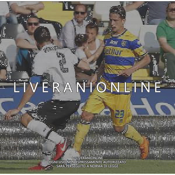 CESENA - PARMA serie B ConTe.it 06/05/2018 nella foto: Gagliolo Riccardo PERTICONE ROMANO ©Claudio Zamagni/Agenzia Aldo Liverani Gagliolo Riccardo PERTICONE ROMANO during Serie B conTe.it match between Cesena and Parma at Stadio Orogel Dino Manuzzi on May 06, 2018 in Cesena, Italy. photo credit by Claudio Zamagni/Aldo Liverani Photo Agency / AGENZIA ALDO LIVERANI SAS