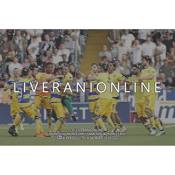 CESENA - PARMA serie B ConTe.it 06/05/2018 nella foto: Esultanza parma dopo il gol di Fabio Ceravolo ©Claudio Zamagni/Agenzia Aldo Liverani parma Celebrates a goal during Serie B conTe.it match between Cesena and Parma at Stadio Orogel Dino Manuzzi on May 06, 2018 in Cesena, Italy. photo credit by Claudio Zamagni/Aldo Liverani Photo Agency / AGENZIA ALDO LIVERANI SAS