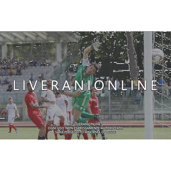 IMOLESE FORLI 06-05-2018 Imolese -Forli 2 Gol di Luca Belcastro nulla da fare per il portiere Forli Andrea Bianchini FOTO GIANNI SANNA-AG ALDO LIVERANI SAS