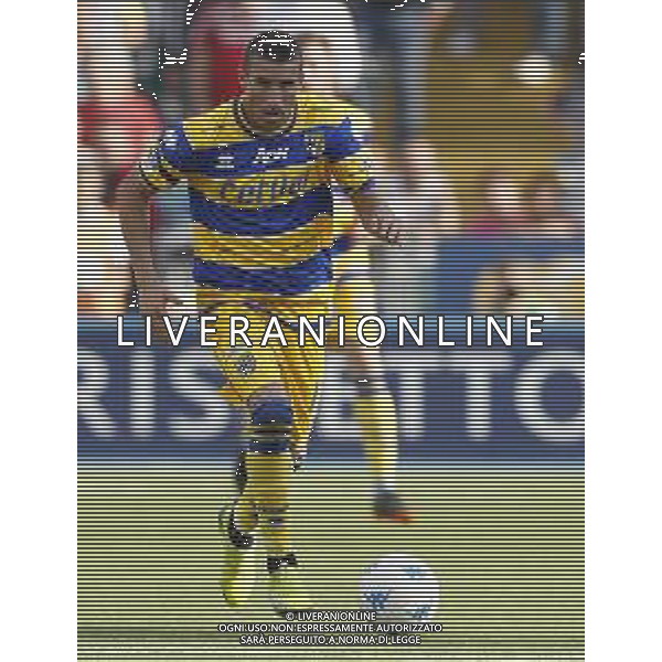 CESENA - PARMA serie B ConTe.it 06/05/2018 nella foto: Barilla Antonino ©Claudio Zamagni/Agenzia Aldo Liverani Barilla Antonino during Serie B conTe.it match between Cesena and Parma at Stadio Orogel Dino Manuzzi on May 06, 2018 in Cesena, Italy. photo credit by Claudio Zamagni/Aldo Liverani Photo Agency
