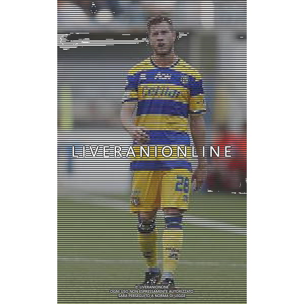 CESENA - PARMA serie B ConTe.it 06/05/2018 nella foto: Gagliolo Riccardo ©Claudio Zamagni/Agenzia Aldo Liverani Gagliolo Riccardo during Serie B conTe.it match between Cesena and Parma at Stadio Orogel Dino Manuzzi on May 06, 2018 in Cesena, Italy. photo credit by Claudio Zamagni/Aldo Liverani Photo Agency