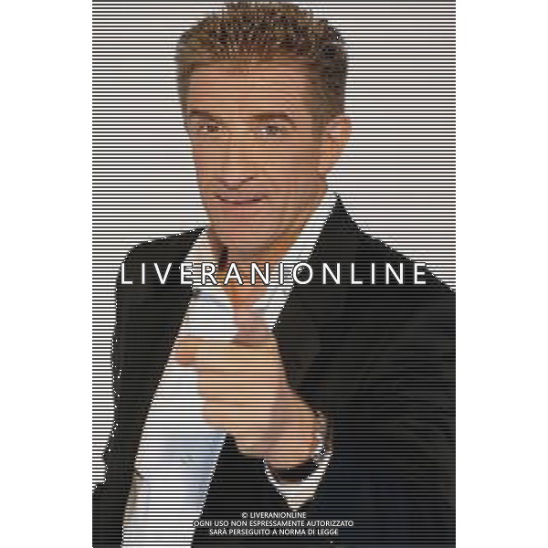 TRASMISSIONE TELEVISIVA "VELINE" NELLA FOTO EZIO GREGGIO FILMCODEX-AG ALDO LIVERANI