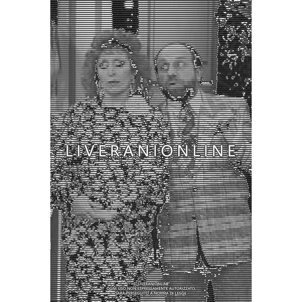 \'DRIVE IN\' programma di varietà\' televisivo 1987 - RETROSPETTIVA nella foto Enrico Beruschi con Margherita Fumero ©ARCHIVIO / AGENZIA ALDO LIVERANI SAS