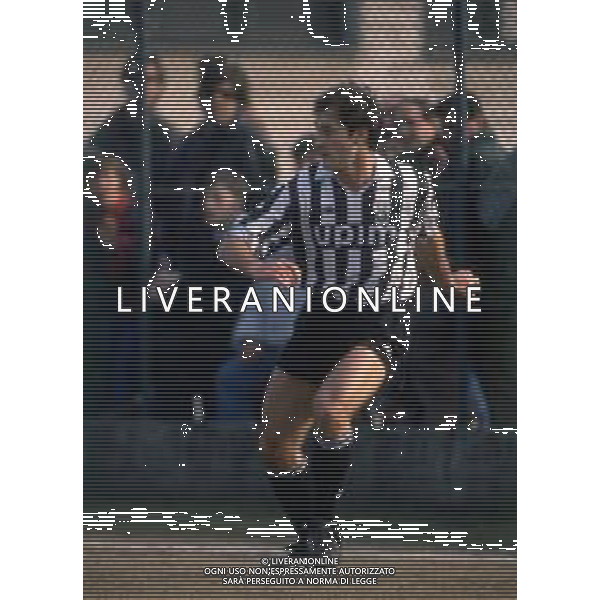 PARTITA AMICHEVOLE JUVENTUS 1990 nella foto LUIGI DE AGOSTINI ©ARCHIVIO / AGENZIA ALDO LIVERANI SAS