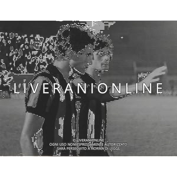 RETROSPETTIVA GIANCARLO PASINATO CALCIATORE NELLA FOTO GIANCARLO PASINATO CON LA MAGLIA DELL\'INTER E ALESSANDRO ALTOBELLI AG ALDO LIVERANI SAS
