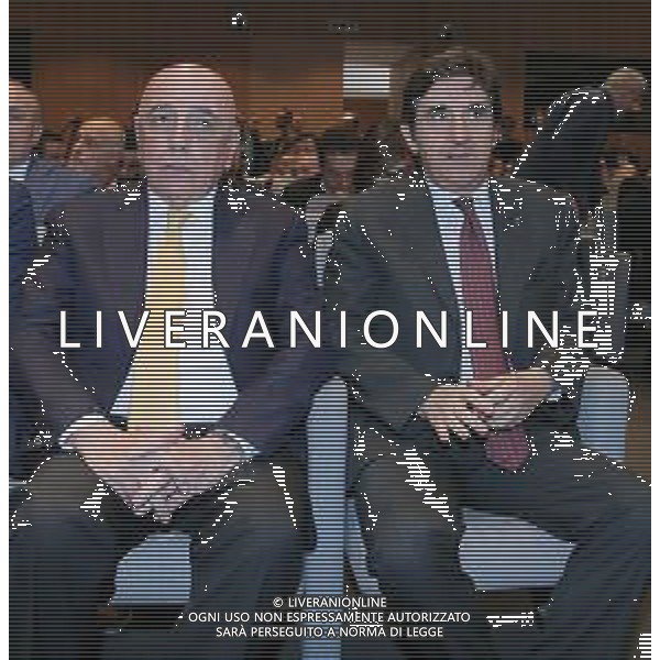Candido Day - XII Premio Internazionale "Il bello del calcio" Milano - 08.05.2018 Nella Foto:Urbano Cairo con Adriano Galliani /Ph.Vitez-Ag. Aldo Liverani