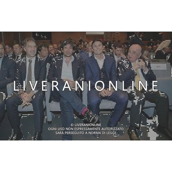 Candido Day - XII Premio Internazionale "Il bello del calcio" Milano - 08.05.2018 Nella Foto:Demetrio Albertini Javier Zanetti Adriano Galliani e Michele Uva /Ph.Vitez-Ag. Aldo Liverani