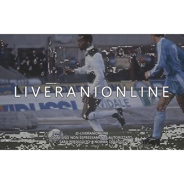 RETROSPETTIVA GERONIMO BARBADILLO CALCIATORE NELLA FOTO GERONIMO BARBADILLO CON LA MAGLIA DELL\'UDINESE AG ALDO LIVERANI SAS