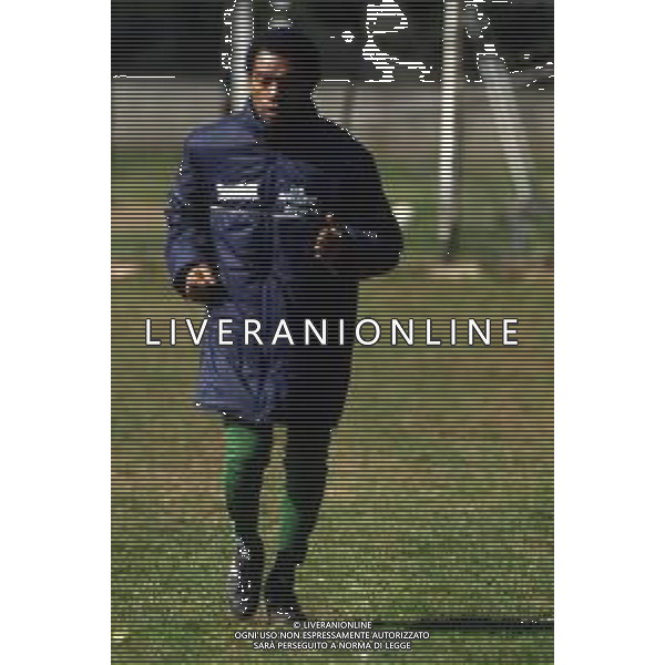 RETROSPETTIVA GERONIMO BARBADILLO CALCIATORE NELLA FOTO GERONIMO BARBADILLO CON LA MAGLIA DELL\'AVELLINO AG ALDO LIVERANI SAS