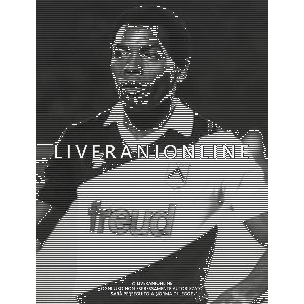RETROSPETTIVA GERONIMO BARBADILLO CALCIATORE NELLA FOTO GERONIMO BARBADILLO CON LA MAGLIA DELL\'UDINESE AG ALDO LIVERANI SAS