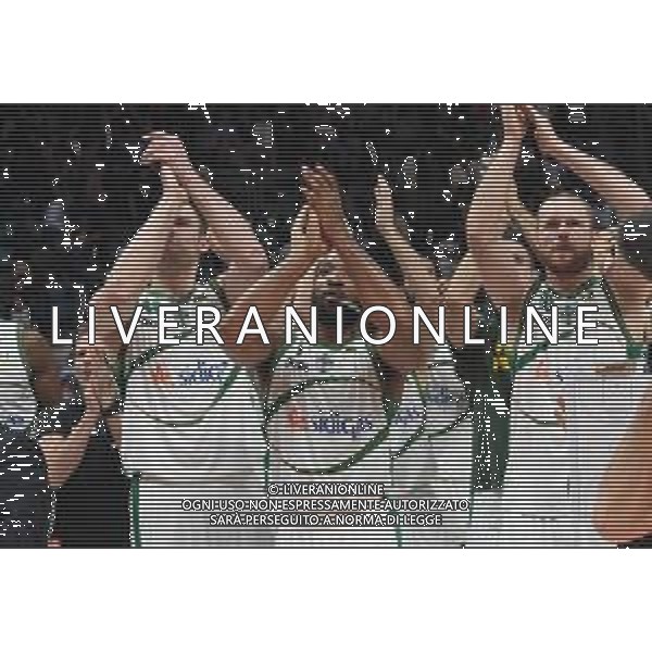 Segafredo Virtus BOLOGNA - Sidigas AVELLINO, 29ma giornata Campionato di Basket serie A1 06.05.2018 NELLA FOTO ESULTANZA FINALE AVELLINO ©OPTIMAFOTO / AGENZIA ALDO LIVERANI SAS