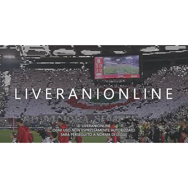 Coppa Italia TIM Cup 2017/2018 Finale Roma - 09.05.2018 Juventus-Milan Nella Foto:coreografia tifosi juventus /Ph.Vitez-Ag. Aldo Liverani