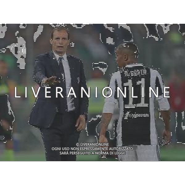 Coppa Italia TIM Cup 2017/2018 Finale Roma - 09.05.2018 Juventus-Milan Nella Foto:allegri massimiliano e douglas costa /Ph.Vitez-Ag. Aldo Liverani