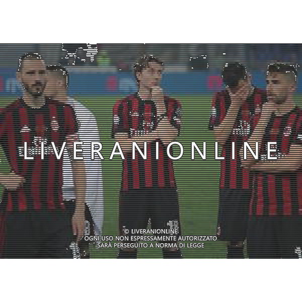 Coppa Italia TIM Cup 2017/2018 Finale Roma - 09.05.2018 Juventus-Milan Nella Foto: delusione dei giocatori del milan - riccardo montolivo /Ph.Vitez-Ag. Aldo Liverani
