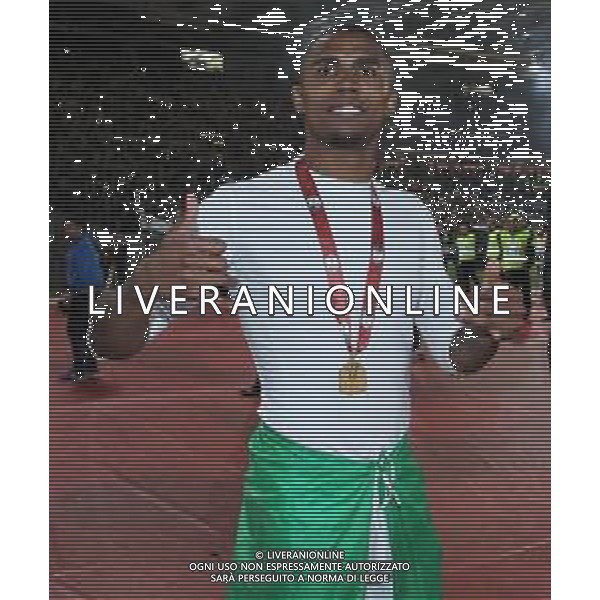 Coppa Italia TIM Cup 2017/2018 Finale Roma - 09.05.2018 Juventus-Milan Nella Foto: esultanza e festeggiamenti a fine gara dei giocatori della juventus per la vittoria - douglas costa /Ph.Vitez-Ag. Aldo Liverani