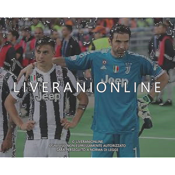 Coppa Italia TIM Cup 2017/2018 Finale Roma - 09.05.2018 Juventus-Milan Nella Foto:Buffon Gianluigi - Dybala Paulo /Ph.Vitez-Ag. Aldo Liverani
